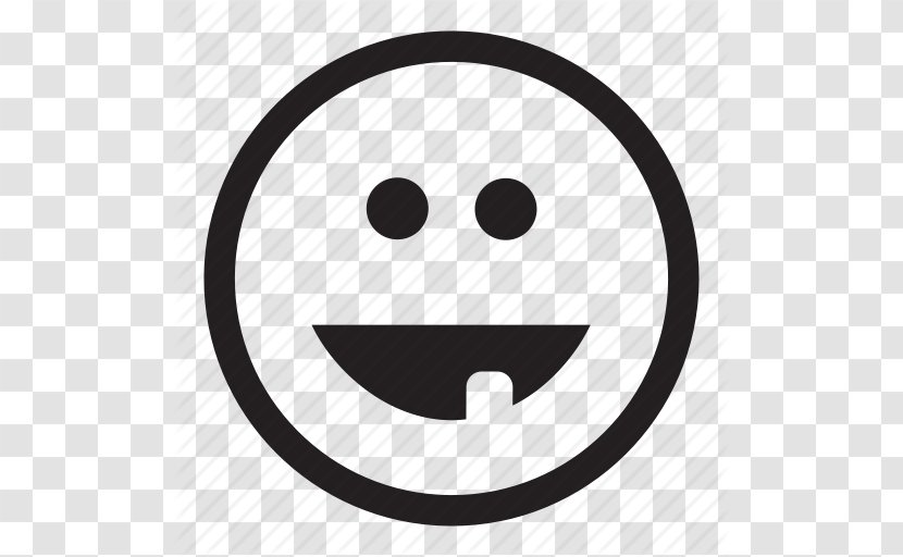 Smiley Emoticon Clip Art - Black And White - Free Funny Files Transparent PNG