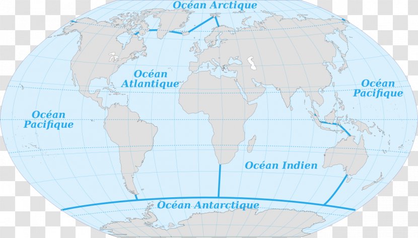 World Map Ocean Mapa Polityczna - Water Transparent PNG