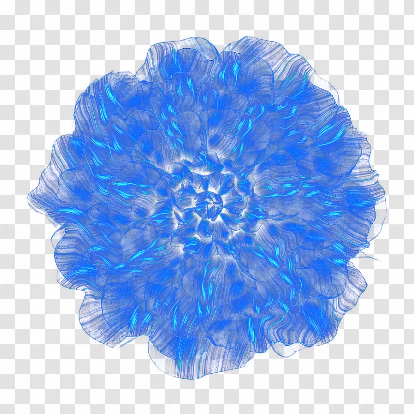 Blue Flower - Purple - Dream Top View Transparent PNG