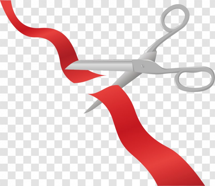 Opening Ceremony Creative - Scissors - Red Transparent PNG