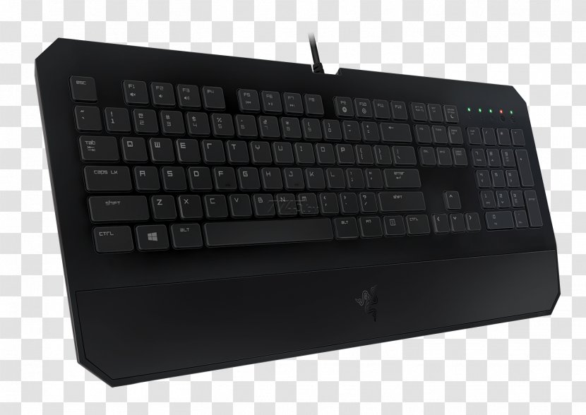 Computer Keyboard Razer DeathStalker Essential Inc. Gaming Keypad - Multimedia - Destiny 2 Logo Ornata Transparent PNG