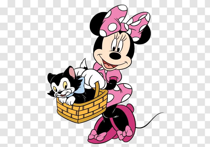 Figaro Minnie Mouse Mickey Pluto Pinocchio - Royaltyfree Transparent PNG
