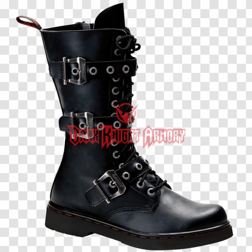 Motorcycle Boot Combat Artificial Leather Knee-high - Shoe Size - Calf Spear Transparent PNG