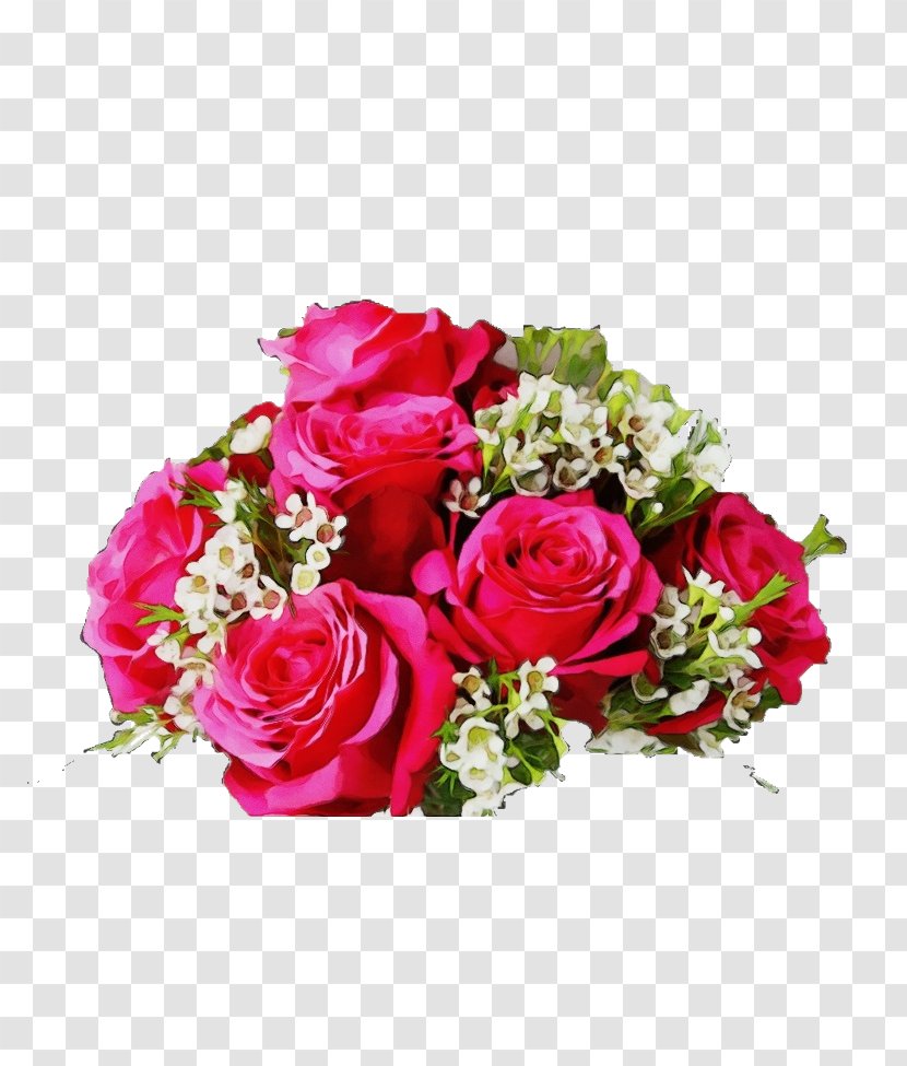 Garden Roses - Bouquet - Flower Arranging Red Transparent PNG