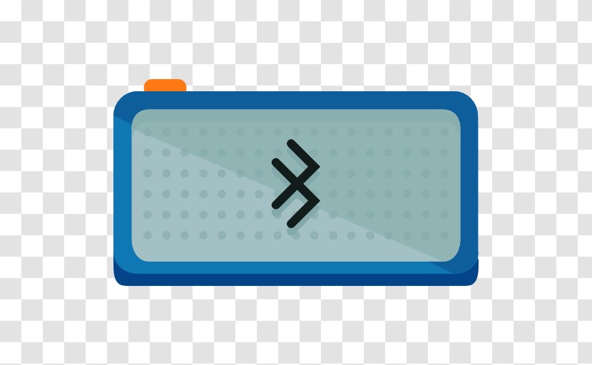 Icon - Brand - Blue Bluetooth Audio Transparent PNG