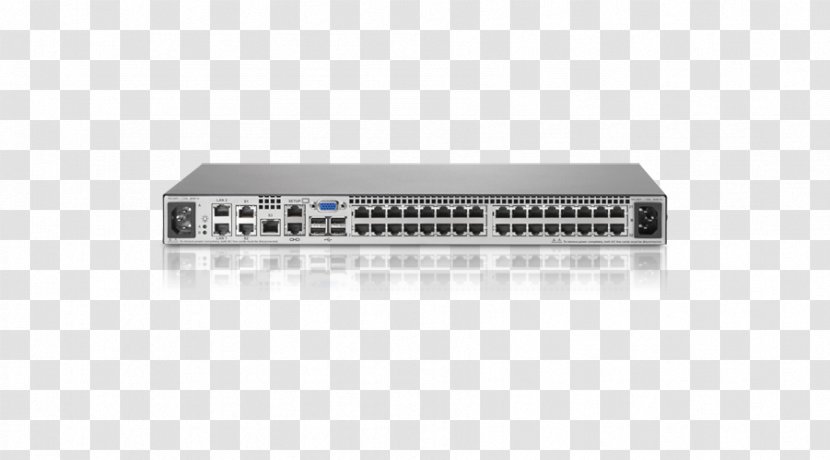 Network Switch Hewlett-Packard Dell KVM Switches Computer Servers - Kvm - Hewlett-packard Transparent PNG