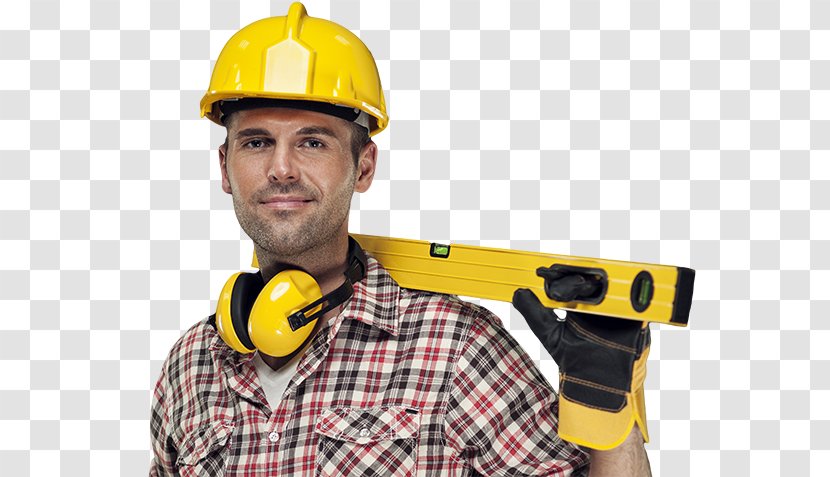 Construction Worker Architectural Engineering Architecture Photography - Personal Protective Equipment Transparent PNG