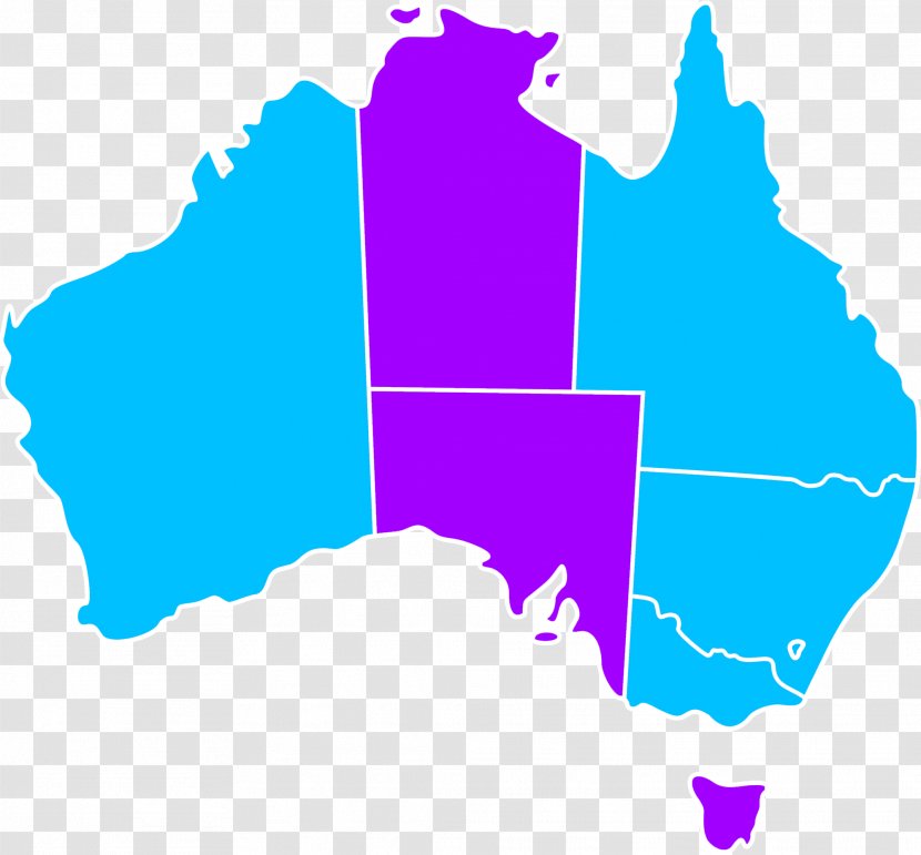 Australia Blank Map Vector Geography - Sky Transparent PNG