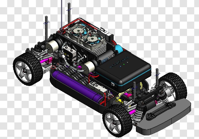 Radio-controlled Car Motor Vehicle Electronics Automotive Design - Machine Transparent PNG