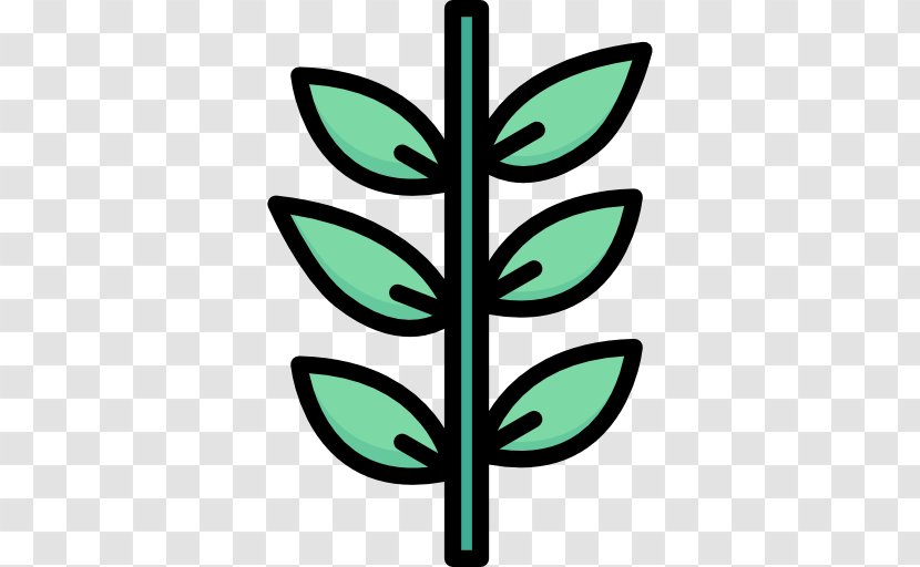 Clip Art Leaf Plant Stem Flower Line - Tree Transparent PNG
