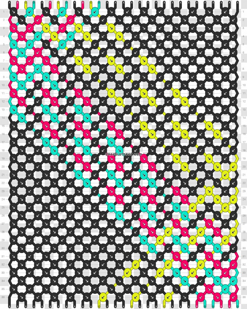 Friendship Bracelet Polka Dot Jewellery - Symmetry Transparent PNG