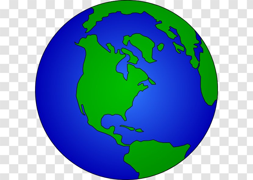 World Globe Earth Clip Art - Free Content - The Cartoon Transparent PNG