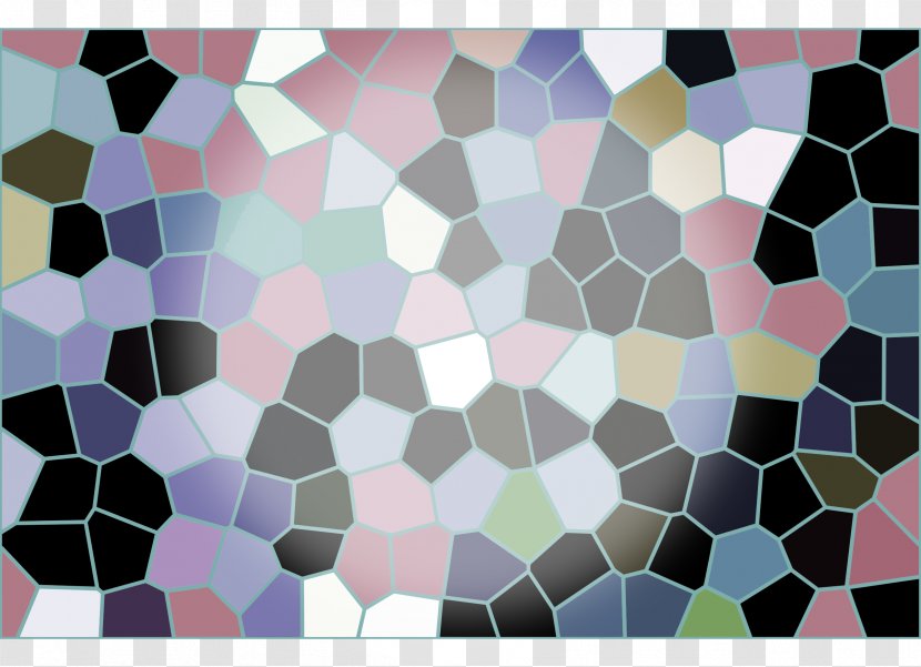 Mosaic Tile Desktop Wallpaper - Abstract Background Transparent PNG