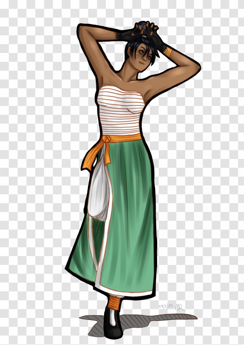 Gown Dress Cartoon Costume - Design Transparent PNG