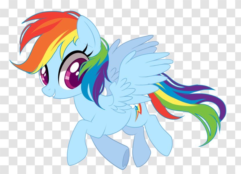 Rainbow Dash Pony Twilight Sparkle Rarity Horse - Heart Transparent PNG