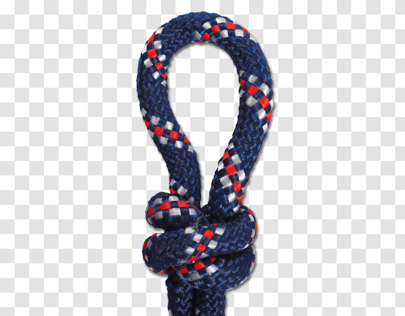 Blue Knot Rope Dog Toy Transparent PNG