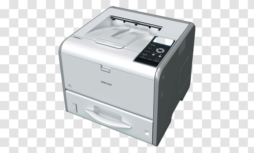 Ricoh Multi-function Printer Toner Paper - Monochrome Transparent PNG