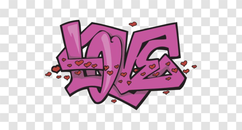 Graffiti Vector Graphics Love Drawing Image - Cartoon Transparent PNG