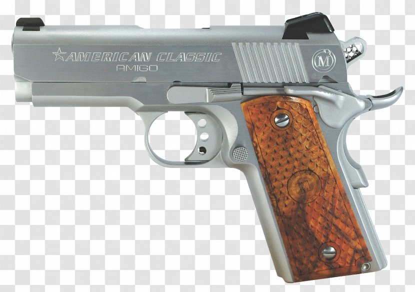 .45 ACP Automatic Colt Pistol M1911 Firearm Semi-automatic - Ranged Weapon - Handgun Transparent PNG