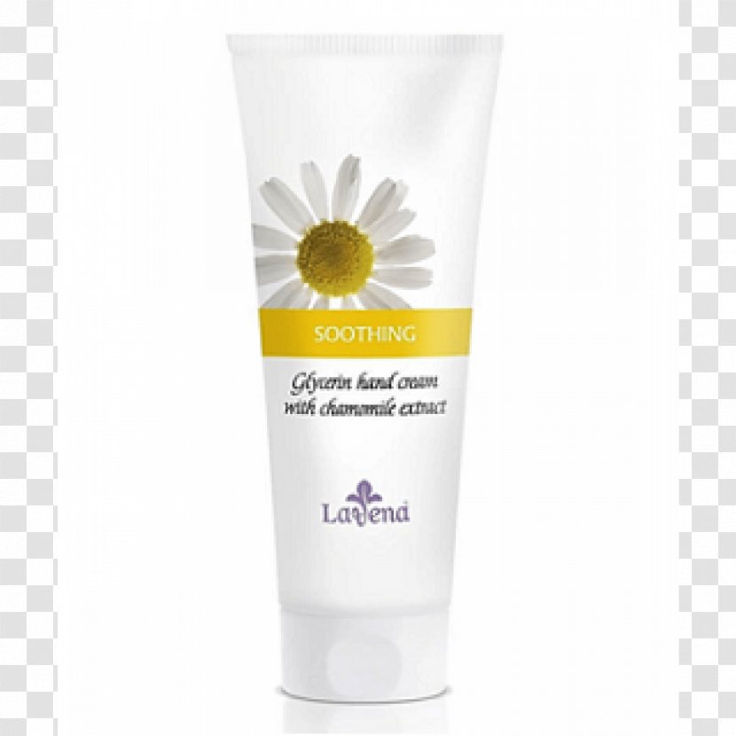 Cream Lotion Sunscreen Glycerol Chamomile - Milliliter Transparent PNG