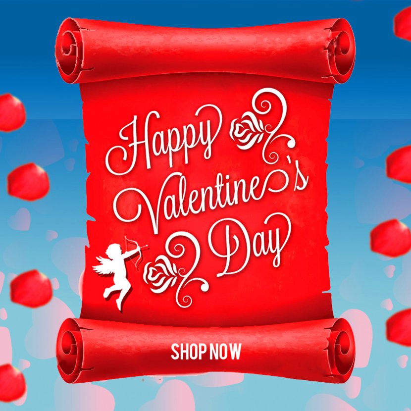Web Banner Computer File - Valentine S Day - Valentines Banners Transparent PNG