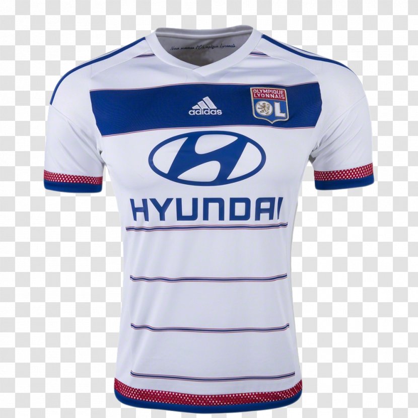 Olympique Lyonnais De Marseille T-shirt France Ligue 1 Adidas Store - White Transparent PNG