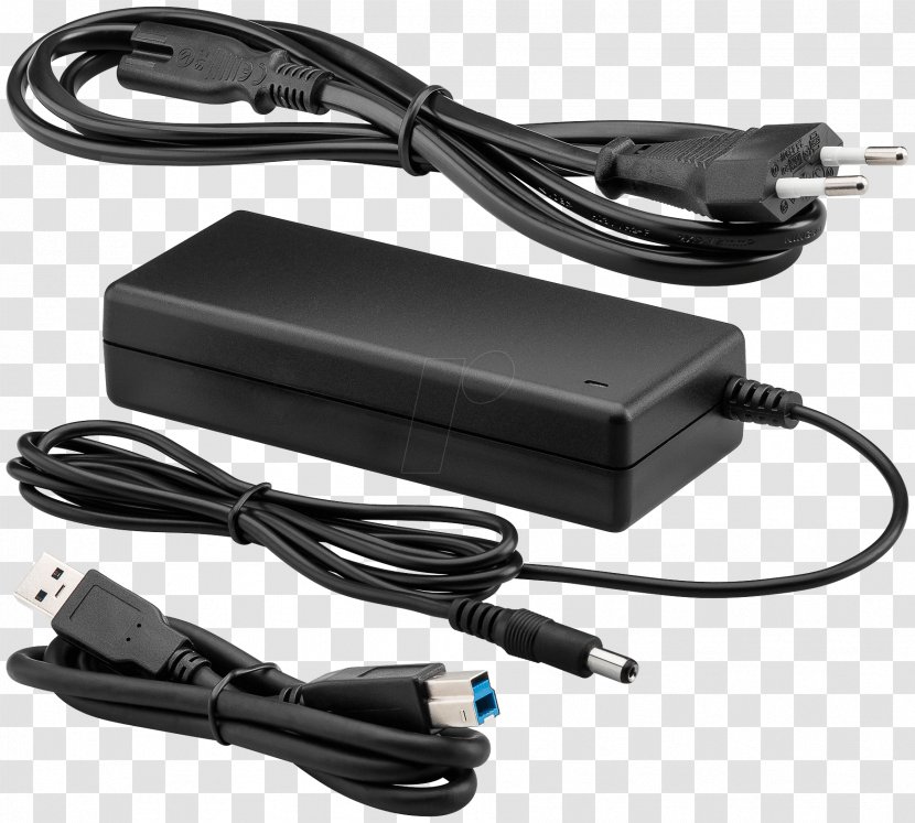 Battery Charger AC Adapter USB Hub - Electronic Device - Power Supply Transparent PNG