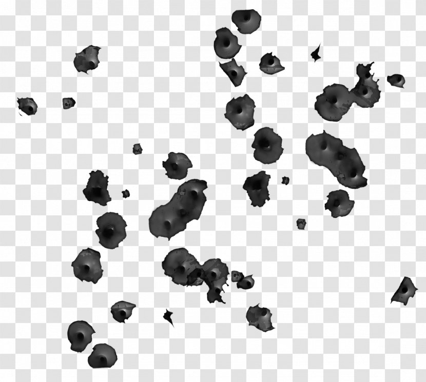 Bullet Drawing - Microsoft Word - Holes Transparent PNG