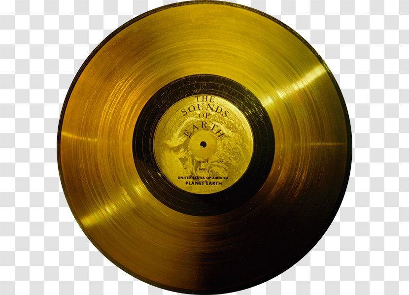 Voyager Program Golden Record 1 Pioneer Plaque Space Probe - Nasa - Contents Of The Transparent PNG