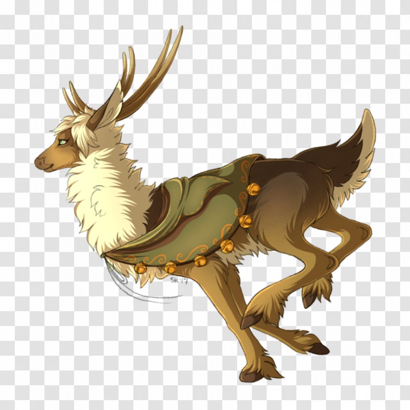 Reindeer Elk Carnivora Wildlife - Horn Transparent PNG