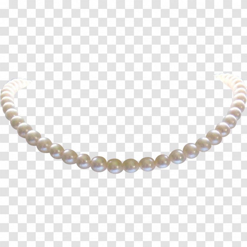 Earring Pearl Necklace Jewellery - Silver Transparent PNG