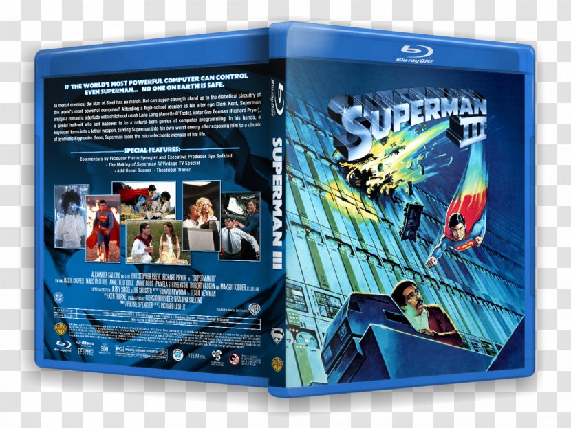 Superman Blu-ray Disc Film DVD Box Set - Iv The Quest For Peace - Christopher Schwarzenegger Transparent PNG