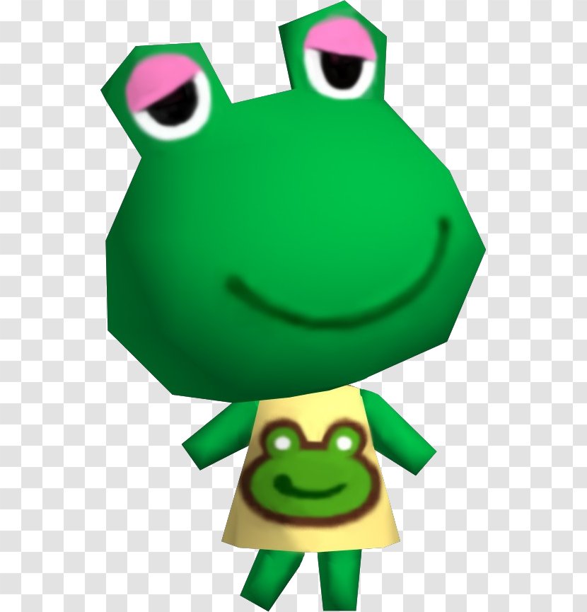 Animal Crossing: New Leaf Tree Frog GameCube - Smile - Vertebrate Transparent PNG