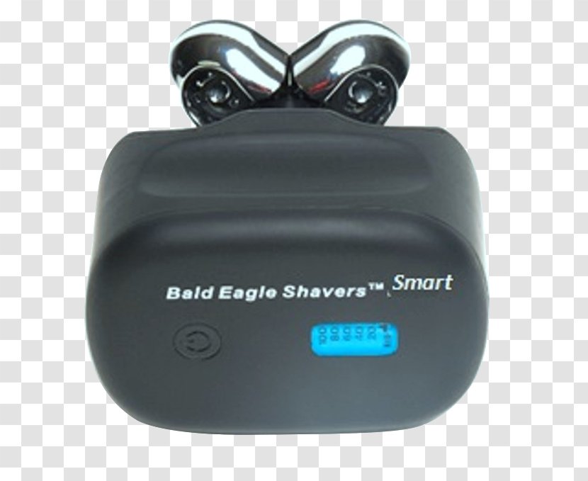 Skull Shaver Bald Eagle Smart LCD Electric Razors & Hair Trimmers Head Shaving Butterfly Pro - Technology - Back View Transparent PNG