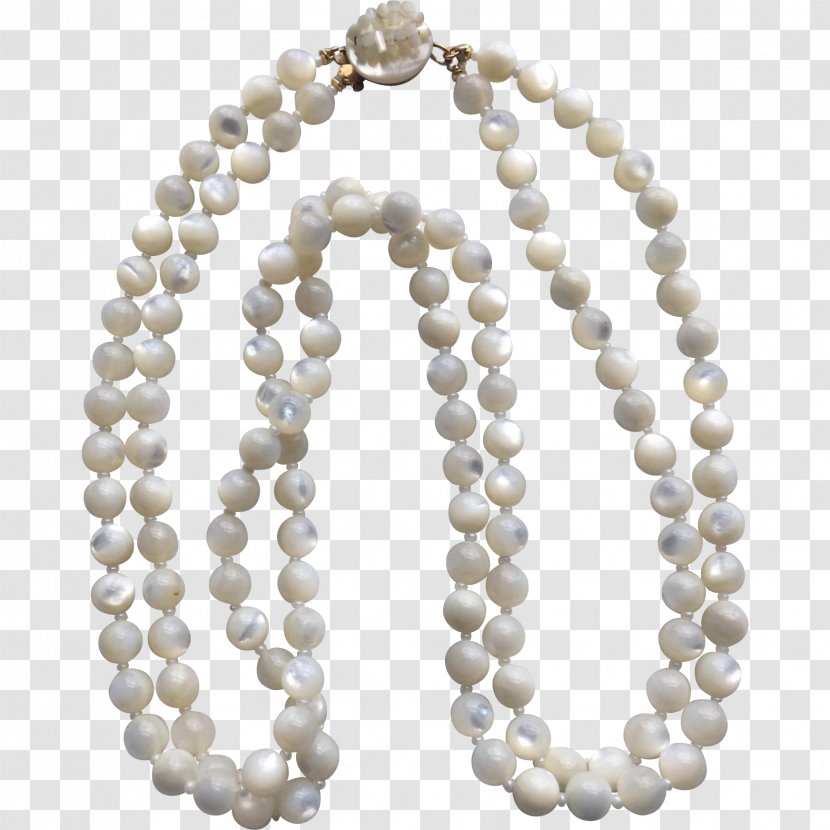 Pearl Necklace Bead Transparent PNG