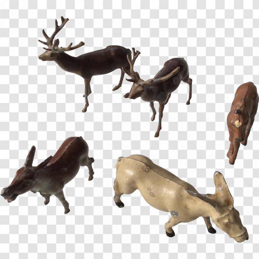 Reindeer Antelope Cattle Antler - Mule Transparent PNG