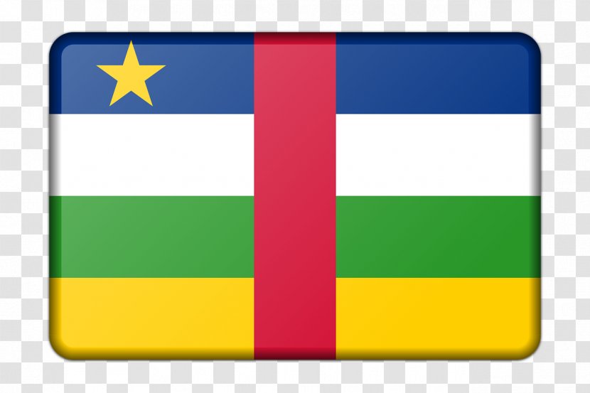 Flag Of The Central African Republic Embassy Republic, Moscow - Czech Transparent PNG