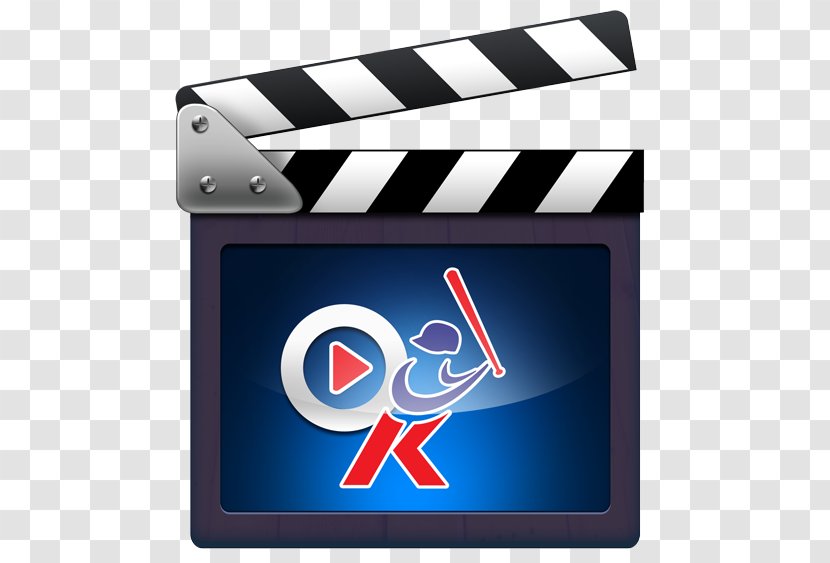 Clapperboard Film Director Screenwriter - Video - Softball Icon Transparent PNG