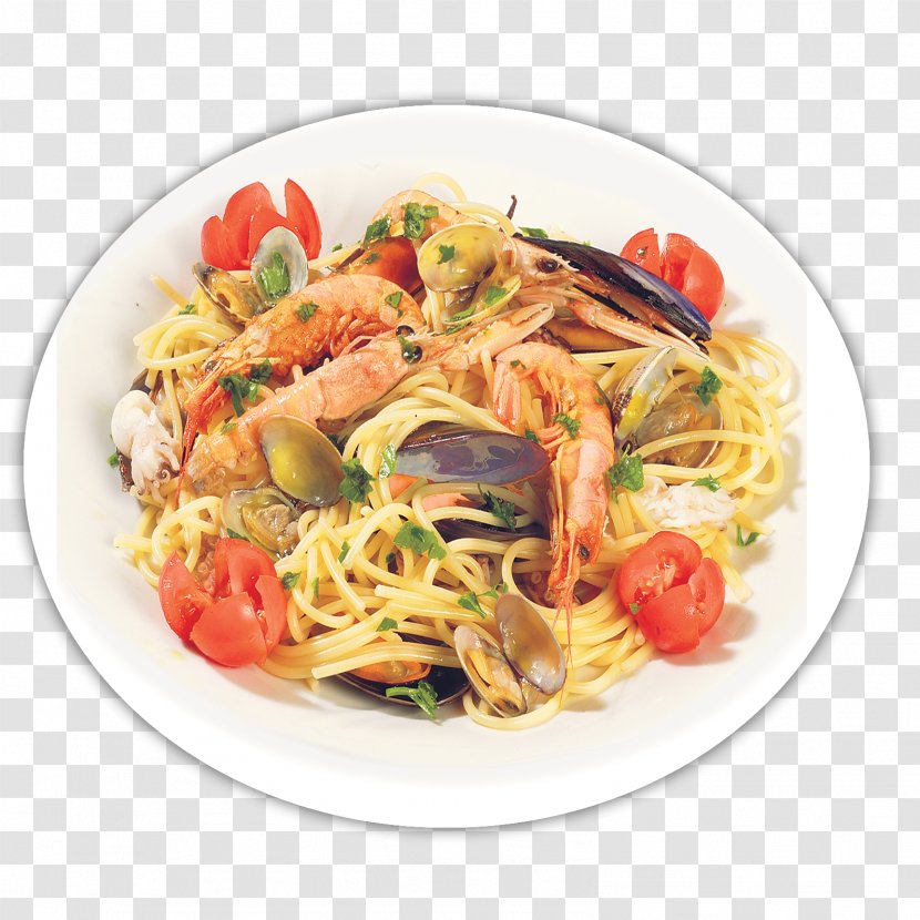 Italian Cuisine Chinese Noodles Taglierini Dish Pasta - Thai Food - Spaghetti Transparent PNG