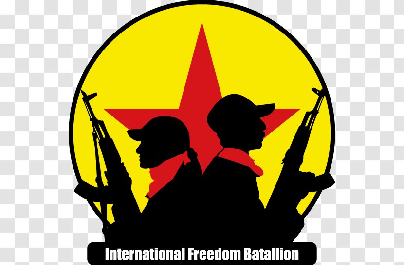 Democratic Federation Of Northern Syria Rojava Conflict International Freedom Battalion Anti-fascism Anarchism - Silhouette - VAGIN Transparent PNG