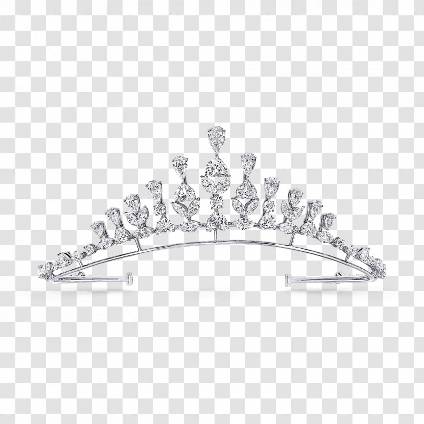 Tiara Graff Diamonds Jewellery Crown - Clothing Accessories Transparent PNG