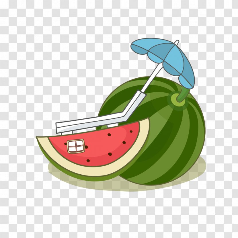 Watermelon Fruit - Drawing - Creative Design Transparent PNG