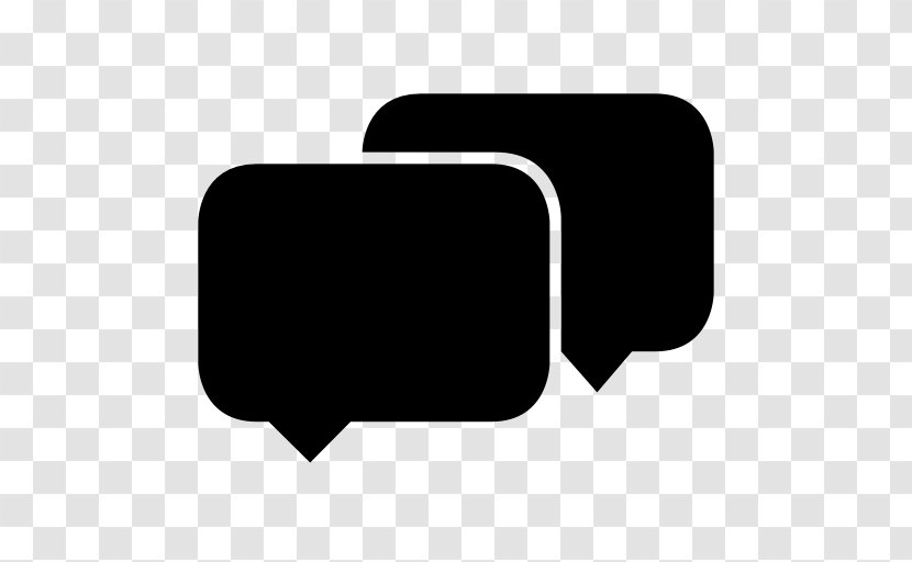 Rectangle Speech Balloon Bubble Symbol Transparent PNG