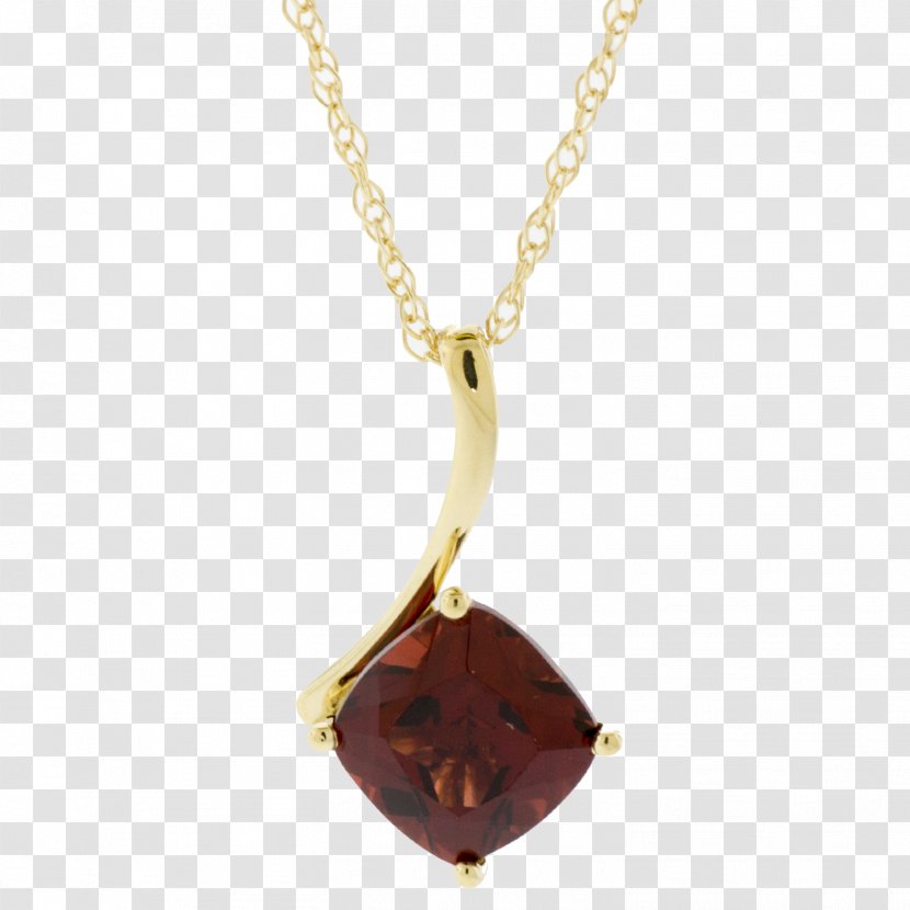 Gemstone Earring Colored Gold Jewellery - Garnet - 14k Necklaces For Men Transparent PNG