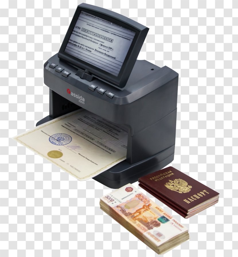 Banknote Currency Detector Cassidy Eurasia Price - Inkjet Printing - Viber Transparent PNG