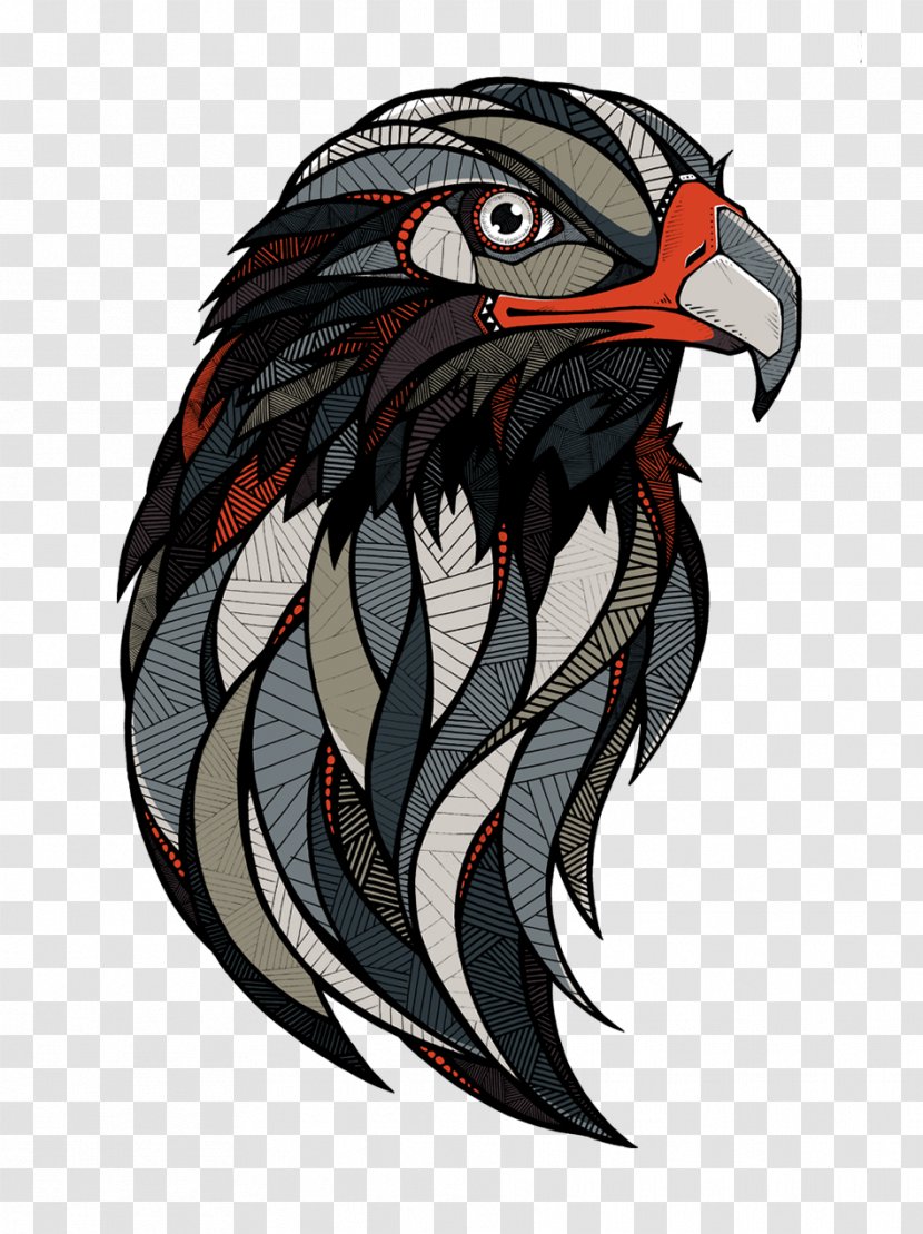 Eagle Adidas Drawing Painting - Bird Of Prey Transparent PNG