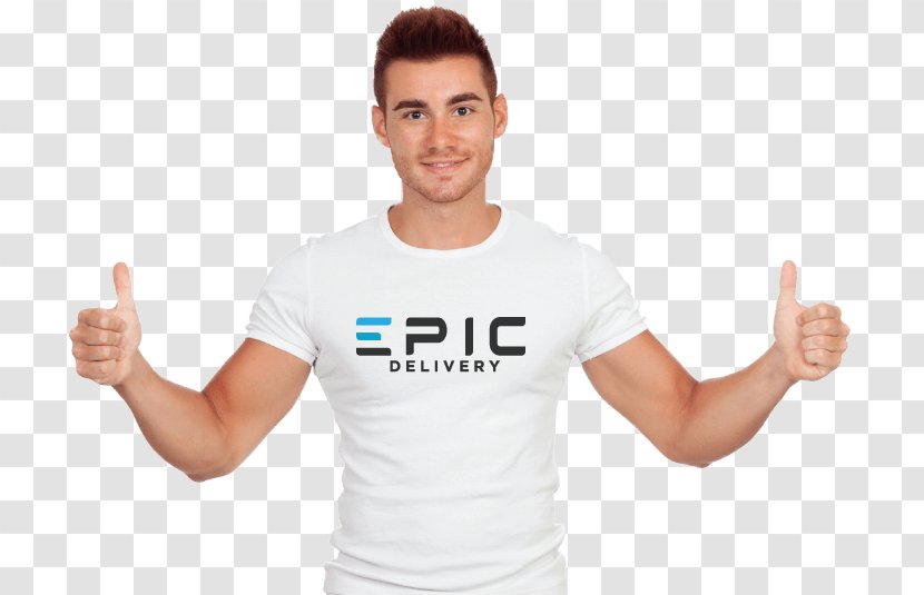 T-shirt Delivery Sleeveless Shirt Restaurant Business - Sportswear Transparent PNG