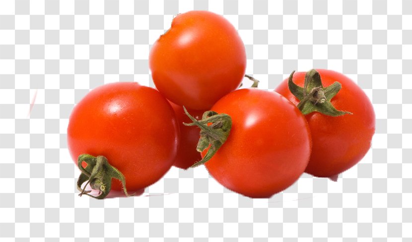 Tomato Cartoon - Cherry Tomatoes - Vegetarian Food Superfood Transparent PNG