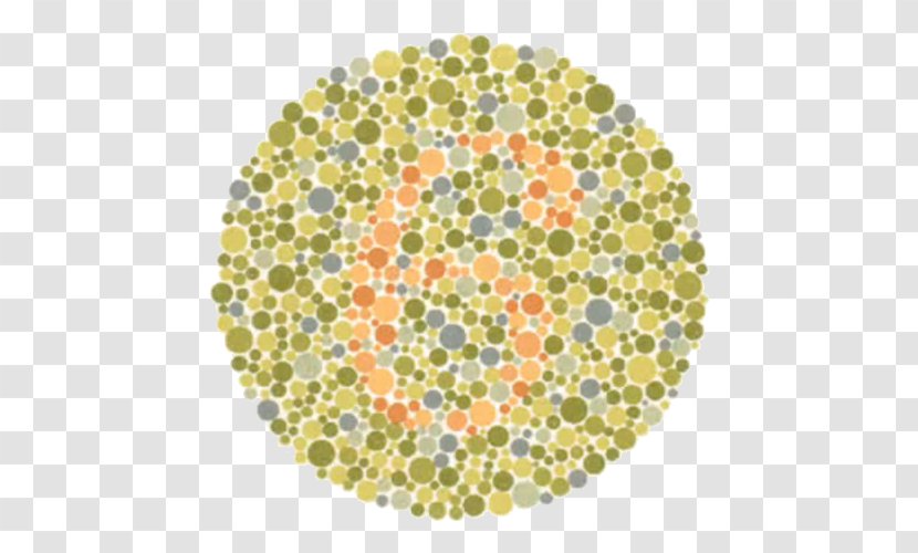 Color Blindness Ishihara Test Visual Perception Vision - Point - Exam Transparent PNG