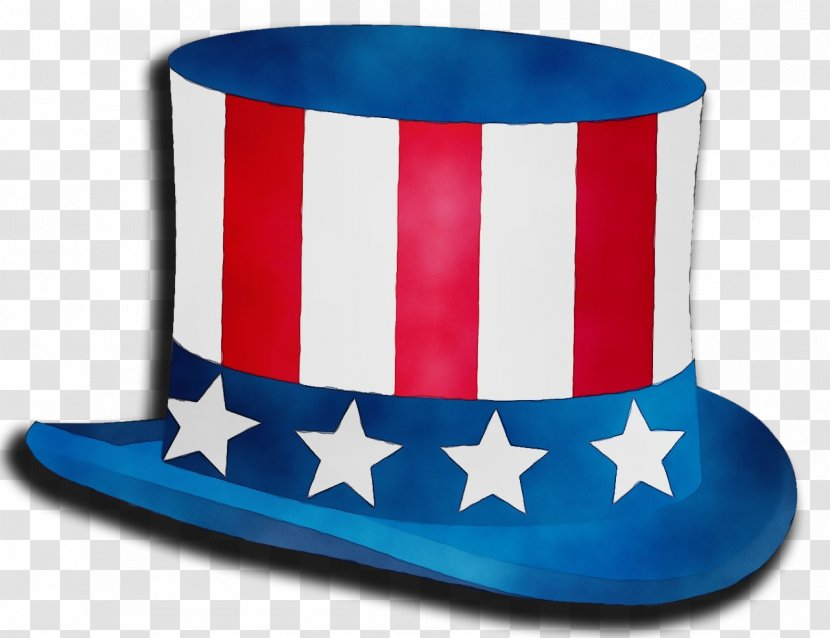 Uncle Sam Hat Background - Cap - Cylinder Transparent PNG